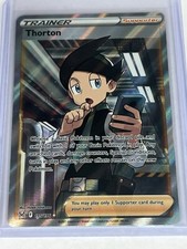 Thorton (Full Art) 195/196 Ultra Rare Lost Origin Pokemon TCG picture