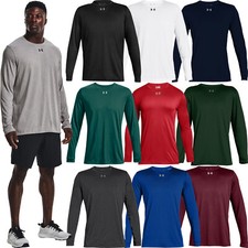Under Armour Team Tech Long Sleeve Adult Mens Loose Gear Shirt 1376843 picture
