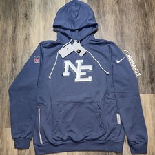 New England Patriots Rivalries Hoodie Nike Authenitc Standard Issue Storm Blue picture