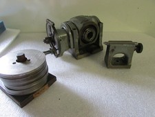 Hardinge Machinist Rotary Dividing Head 5C Bore 4 Deg Taper Nose-12 Index Plates picture