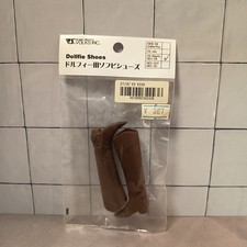 Volks Dollfie Shoes BROWN POINTY TALL BOOTS 1/6 Scale Doll EB BODY Barbie Japan picture