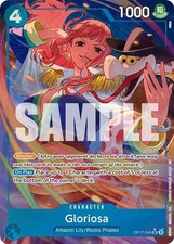 Gloriosa (Alternate Art) SR Foil OP17-046 The World's Strong... NM One Piece TCG picture