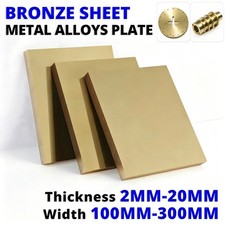 Bronze Sheet Metal Alloys Plate Thick 2mm~20mm, Width 100mm~300mm picture