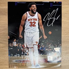 Karl-Anthony Towns NBA champion New York Knicks Autographed 8x10 - Fanatics COA picture