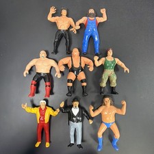 WWF LJN Titan Lot Of 8,  Vintage Figure, (Some With Paint Touch Up) Read picture