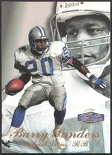 1998 Flair Showcase Barry Sanders #20 Detroit Lions picture