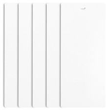 White Vertical Blind Slats Vanes Replacement Blinds Sliding Door 94.5