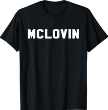 McLovin Novelty Humor Name Funny Movie T Shirt T-Shirt picture