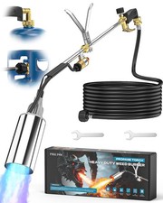 Propane Torch Weed Burner, High Output 340,000 BTU Flamethrower with... picture