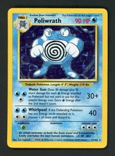 Pokemon Card - Poliwrath Holo Base Set 13/102 picture