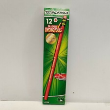 Dixon Ticonderoga 14259 Carmine Red Lead Erasable Checking Pencils - 1 Dozen picture