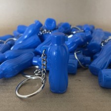 Tupperware Mini Eco Bottle Keychains Blue Set - Huge Lot of 55 Pieces Gadgets picture