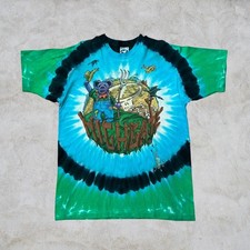 Vintage 1995 Grateful Dead Highgate VT Liquid Blue Tee XL picture