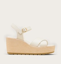 Sunpeak™ Wedge Ankle Strap Women's Sandal/Honest Beige, Chalk picture