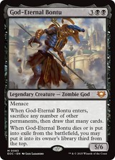 MTG God-Eternal Bontu [Edge of Eternities Commander] Near Mint Magic picture