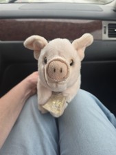 Ganz Webkinz Signature Pig Plush Toy WKS1012 With Unused Code Retired Rare NWT picture
