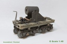 1:48 O Scale Rail Cannon Buster Keaton 