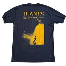 Juanes Vida Cotidiana tour Latin pop rock black shirt Size Medium picture