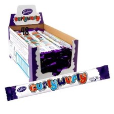 Cadbury Curly Wurly Chocolate Bars 21.5g x 48 Pack Bulk Box picture