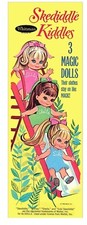 VNTG 1968 SKEDIDDLE PAPER DOLL LASER REPRODUCTON~Org Sz UNCUT NO1 TOP SLR RARE picture