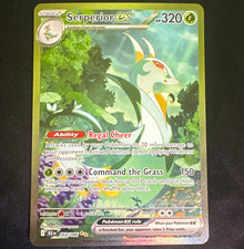 Serperior ex 164/086 Sv: Black Bolt Full Art Holo Ultra Rare English 320 HP picture