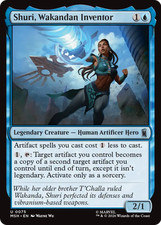 x1 Shuri, Wakandan Inventor MSH Marvel Super Heroes MTG 75 M/NM 1x picture