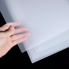 Polypropylene Plastic Sheet Thick 0.3mm to 2mm Translucent Plastic Frosted Sheet picture