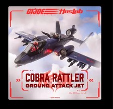 2025 G.I. Joe Classified HASLAB Cobra Rattler Attack Jet - All tiers Unopened picture
