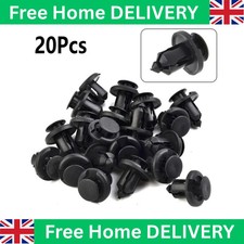 20X TRIM CLIPS FOR NISSAN QASHQAI JUKE MICRA BUMPER GRILLE ARCH LINING PLASTIC picture