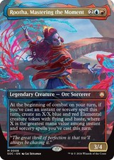 2026 MTG: SOC - Rootha Mastering the Moment Borderless (#8, Foil, M, Near Mint) picture
