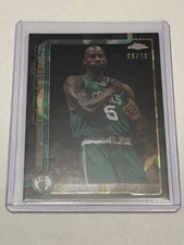 2025-2026 Topps Chrome Update Sapphire Kevin Garnett Black Sapphire 9/10 picture