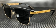 VERSACE VE4447 GB1 87 Black Dark Grey Men's 55 mm Sunglasses picture
