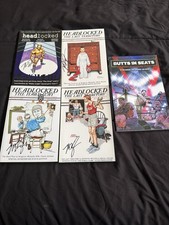 Headlocked (Signed), Butts In Seats Comic Book Lot Trade Paperback   picture