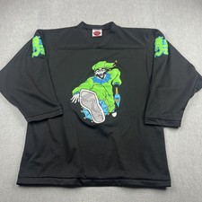 Vintage ICP Insane Clown Posse Shaggy 2 Dope Hockey Jersey Mens M Thrashed RARE picture