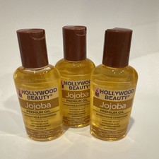 NEW | Hollywood Beauty Jojoba Premium Oil | 2 Fl oz | Lot Of 3 |Exp 03/2027. picture