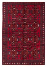Traditional Vintage Hand-Knotted Area Rug 6'1