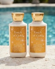 BBW Touch of Gold Body Lotion 8 fl oz - Pack of 2 New picture