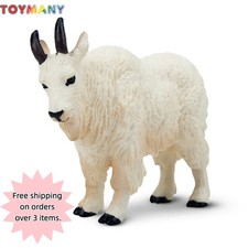 Toymany Mini Mountain Goat  Realistic Farm Animal  Figurine Collectible picture