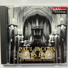 Paul Jacobs: Plays Bach: An Unedited  MUSIC Cd Case Only No Music Please Read picture