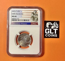 2023-S EDITH KANAKA'OLE Quarter NGC MS66 Stunning Gem from AWQ Series picture