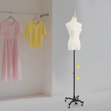 Adjustable Female Dress Form Free Standing Female Clothing Display 1.3-1.9m USA picture
