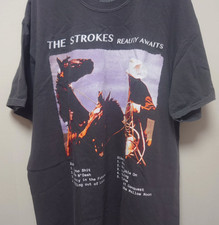 New Hot THE STROKES Band Music On Tour Black S to 5XL Tee Shirt picture