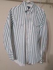 Wrangler Brushpopper Western Vintage Shirt X Long Tails picture