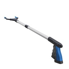 FitPlus 2024 Upgrade PowerGrip T9, Grabber Reacher 32 Inch (Pack of 1), Blue picture