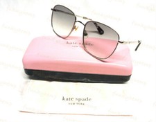 Authentic NWT Kate Spade Kiyah/S 0YL7/9O Silver Havana/Dark Gray Sunglasses picture