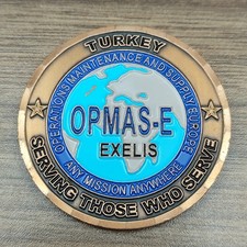 OPMAS-E Exelis TF Atlantic Sentry Malatya Turkey Challenge Coin picture