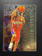 Fleer 1996-97 Fleer Metal - Allen Iverson Rookie #201 [Base] 76ers picture