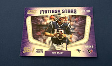 2018 Score Football Tom Brady Fantasy Stars Insert #6 Future HOF Set Break NM picture
