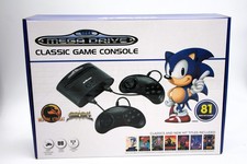 SEGA Genesis Classic Game Console 81 Games  -Sonic - Mortal Kombat - ATGames New picture