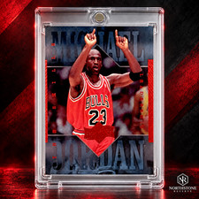 Michael Jordan Card INSERT 90'S UPPER DECK RARE HOLO FOIL SP BULLS JERSEY #23 picture